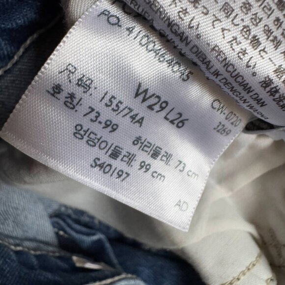 Levi’s Premium Wedgie Straight Utility Jeans – Size 29 - Picture 11 of 15